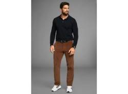 Dehnbund-Hose MAN'S WORLD "aus Cord" Gr. 27, N + U Gr, beige Herren Hosen mit Stretchbund von MAN'S WORLD