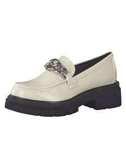 Marco Tozzi Damen 2-2-84701-29 Flacher Slipper, Cream PATENT, 39 EU von MARCO TOZZI