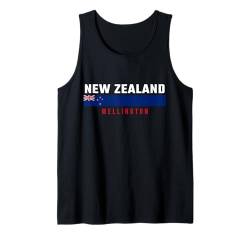 Neuseeland-Flagge, Neuseeland-Gummistiefel in Großbuchstaben Tank Top von MASH MOSH