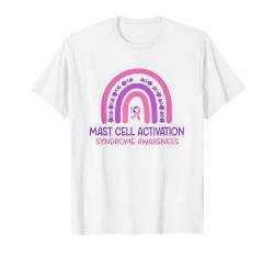 Bewusstsein für Mastzellaktivierungssyndrom T-Shirt von MCAS Awareness