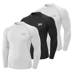 MEETYOO Herren TMU27T Shirt, Weiß+Schwarz, L von MEETYOO