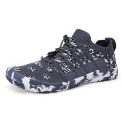 MEIION SwiftPro rutschfeste Barfußschuhe – Haltungshelfer Camouflage Trekking- & Wanderhalbschuhe für Damen und Herren – Atmungsaktive, Leichte und Flexible Schuhe von MEIION