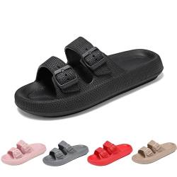 MEIION haltungshelfer Wohlfühl - Wolken HausschuheUnisex Badeschuhe Wolke - Rutschfeste Pantoletten aus weichem EVA, bequeme Hausschuhe, ideal für Bad, Schwimmbad und Freizeit von MEIION