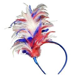 Böhmische Pfau Feder Kopfschmuck Stirnband Quaste Geflochten Feder Kopfschmuck Seil Für Frauen Festival Karneval Boho Haar Zubehör Indianer Kopfschmuck Feder Kopfschmuck von MEIYOUMK