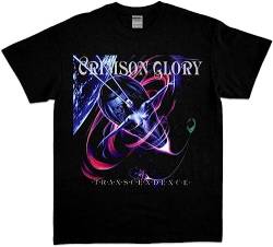 Crimson Glory Transcendence Heavy Metal Band Men's T Shirt Black XXL von MENKA