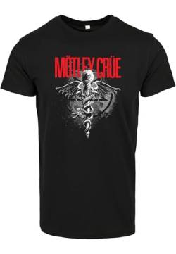 Merchcode Herren MC796-Mötley Crüe Feelgood Tee T-Shirt, Black, XL von MERCHCODE