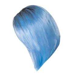 MERRYHAPY 1Stk Perücke fokuhila parücke the wig blea mockin fogelschreker haircharm echthaar Haarteile für Damen Frau Haarabdeckung Hut Haare synthetisches Haarteil Hochtemperaturdraht Blue von MERRYHAPY