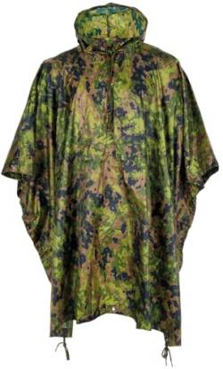 MFH US Army Regenponcho RipStop Regencape Regenmantel Regenanzug (DE/NL/SE/PL, Alphanumerisch, Einheitsgröße, Regular, Regular, M05 tarn) von MFH