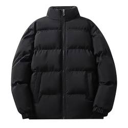 MGSFGlk Herren-Jacken Ski-Jacken Lange Ärmel Sportjacke Winter Funktionsjacke Lang Pufferjacke Verstaubare Kapuze Wattierte Weste Langärmlige Freizeit Casual Parka Wärme Winterparka Outdoor von MGSFGlk