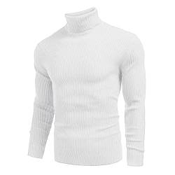 Winterpullover Herren Pullunder Niedlich Wickelpullover Leichter Sweatshirt Knitted Feinstrickpullover Warmer Elegant Oberteile Mode Lockerer Langarm Basic Pullover Casual Pullover Lässig Pulli von MGSFGlk