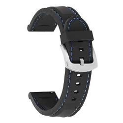 MGTCAR Uhrenarmband für Garmin Venu 2 Plus 2S Vivoactive 3, Silikon-Armband für Garmin Vivoactive 4S 4 Forerunner 245, 18, 20, 22 mm, For Venu 2 Plus, Achat von MGTCAR