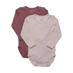 MINYMO Unisex Baby Body LS Kleinkind T-Shirt-Satz, Violet Ice, 92 von MINYMO