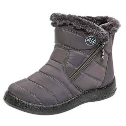 MJISG Trachtenschuhe Damen Diabetiker Schuhe Damen Orthopädische Winter Stiefeletten Senioren Hausschuhe Mit Klettverschluss Stiefel Absatz Damen Gummistiefel 38 Mädchen Reitstiefel Damen 41 von MJISG