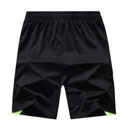 MKIUHNJ Sporthose Herren Kurz Elastisch Dünne Herrenhose lässige Hosen kurz Sommer schnelltrocknende Herrenhose Beach Sports Plus Größe Lockere Jogginghose Herren von MKIUHNJ