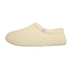 Damen Memory Foam Plüsch Hausschuhe Antirutsch Baumwolle Pantoffeln Mit Polar Fleece-Futter Damen Kuschel Geschlossen Winter Pantoffeln von MNRIUOCII