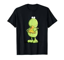 Pizza Time Frosch I Frosch mit Pizza I Essen Fun T-Shirt von MODARTIS - Lustige Frösche T-Shirts & Geschenke