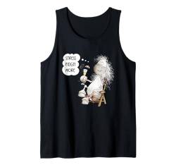 Chillendes Pferd Mit lustigem Pferde Spruch Tank Top von MODARTIS