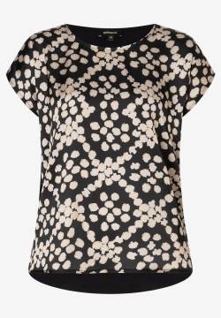 Blusenshirt, Dot Pattern Print von MORE & MORE