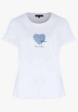 T-Shirt mit Herz, blau, Volksfest von MORE & MORE