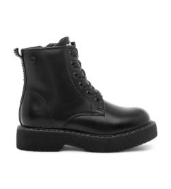 MTNG für Frauen/Mädchen. 48088 Stiefelette C47638 schwarz (36), Wohnung, 1 bis 3 cm, Reißverschluss, Lässig, Kinderbekleidung von MTNG