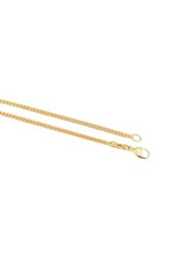 MUAU Schmuck Bracelet Panzer Gelbgold 750, 2.1mm, 19cm von MUAU Schmuck