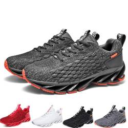 Men's Runners Shoes, Sport Athletic Breathable Lightweight Fashion Sneakers Non-Slip Gym Jogging Trail Running Walking Shoes von MUGUOY