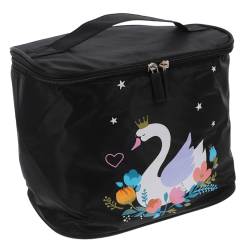 MUSISALY Wäschesack Toilettenartikel-Organizer wasserdichte Reisetaschen für Toilettenartikel Storage Boxes aufbwahrungs-Box Kulturbeutel zum Organisieren Kosmetikbehälter Polyester Black von MUSISALY