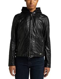 MUSTANG Damen Lederjacke 31020256 Black L von MUSTANG