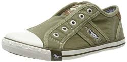 Mustang Damen 1099-401 Slip On Sneaker, Khaki, 37 EU von MUSTANG