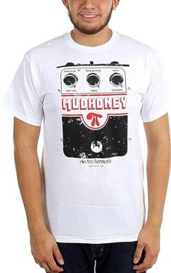 Mudhoney Mens Superfuzz T-Shirt White 3XL von MUZHILIN