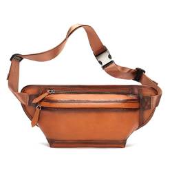 Gürteltaschen für Herren Sommer-Baustellen-Gürteltaschen for Jungen, Sport-Gürteltaschen for Herren, Handy-Gürteltaschen for Herren (Farbe : Brown Coffee, Size : 20x15x35cm) von MXMZSRTH