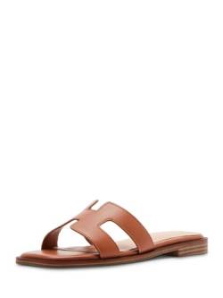 Madden Girl Damen Hailey Schiebe-Sandalen, Cognac, 41 EU von Madden Girl