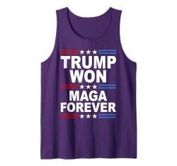 Trump Won Maga Forever Tank Top von Maga Forever-outfit Für Männer Und Frauen