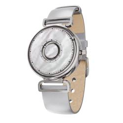 Magneto Watch Bella Silver Pearl Armbanduhr für Frauen von Magneto Watch