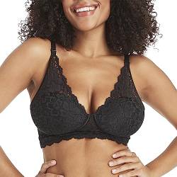 Maidenform Damen Casual Comfort-Convertible Bralette, Black, 75C von Maidenform