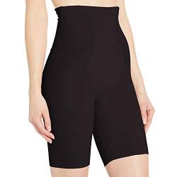 Maidenform Damen Firm Foundations - Hi-waist Thigh Slimmer Miederhose, Schwarz (Black Xbk), L EU von Maidenform