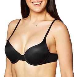 Maidenform Damen Love The Lieben Sie den Nicht verdrahteten Push-Up-BH Lift Plunge, Schwarz, 100C von Maidenform