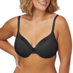 Maidenform Damen Schalen BH, Schwarz, Gr. 85DD von Maidenform