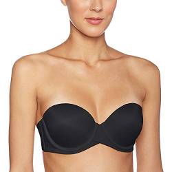 Maidenform Damen Stay Put Strapless Bra Se6990 BH, Undurchsichtige, Schwarz, 75D von Maidenform