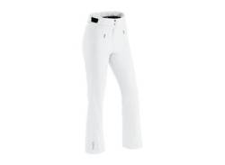 Skihose MAIER SPORTS "Allissia slim 2.1" Gr. 44, Normalgrößen, weiß Damen Hosen Schneehose, wind- und wasserdicht, 2 RV-Taschen, Slim Fit von Maier Sports