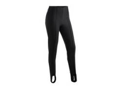 Skihose MAIER SPORTS "Sonja" Gr. 17, Kurzgrößen, schwarz Damen Hosen Slim Fit Steghose, elastisch, femininer Schnitt von Maier Sports