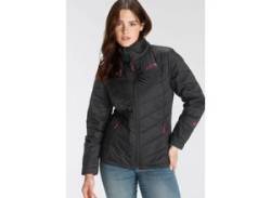 Steppjacke MAIER SPORTS "Steppjacke m-loft Damen" Gr. 52, schwarz (black) Damen Jacken auch in großen Größen erhältlich von Maier Sports