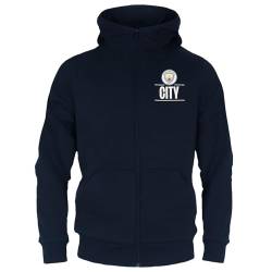 Manchester City FC - Jungen Fleece-Sweatjacke - Offizielles Merchandise - Geschenk für Fußballfans - 12-13 Jahre von Manchester City FC