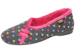 Manitu Damen Manitu-home Slippers Hausschuh, Pink, 40 EU von Manitu Home