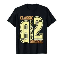 42 Jahre Classic 1982 Legend Original 42. Geburtstag T-Shirt von Mann, Frau Geburtstag Design