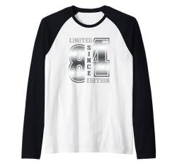 Since 1984 Limited Edition 40 Geburtstag Raglan von Mann, Frau Geburtstag Design