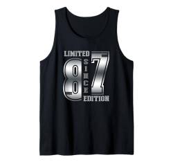 Since 1987 Limited Edition 37 Geburtstag Tank Top von Mann, Frau Geburtstag Design