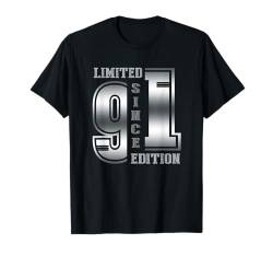 Since 1991 Limited Edition 33 Geburtstag T-Shirt von Mann, Frau Geburtstag Design