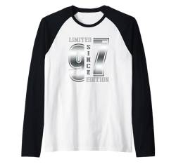 Since 1997 Limited Edition 27 Geburtstag Raglan von Mann, Frau Geburtstag Design