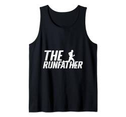 Herren Marathonläufer The Runfather Laufen Tank Top von Marathon Läufer Laufgeschenke Für Männer Frauen